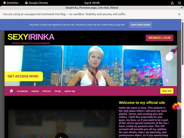 $1 Sexyirinka.modelcentro.com Trial Membership $1 Sexyirinka.modelcentro.com Trial Membership
