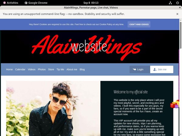 AlainWings Filme