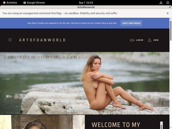 Artofdanworld.com Trial Account