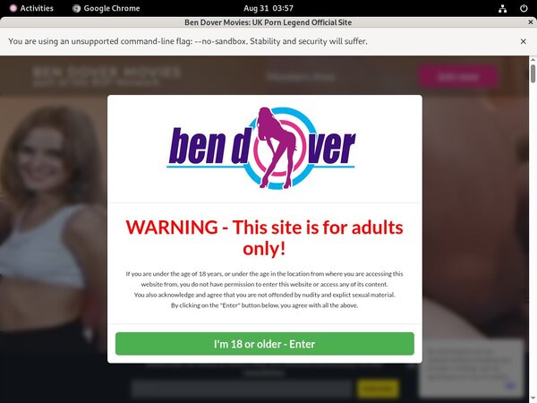Bendovermovies.com Checkout Form