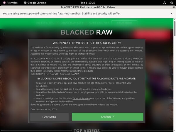 Blacked Raw Tubes