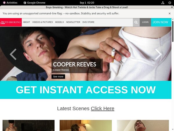 Boyssmoking User Pass