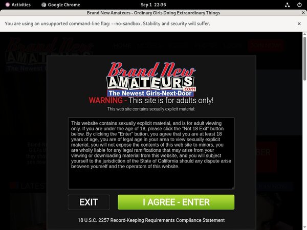 Brand New Amateurs Reviews