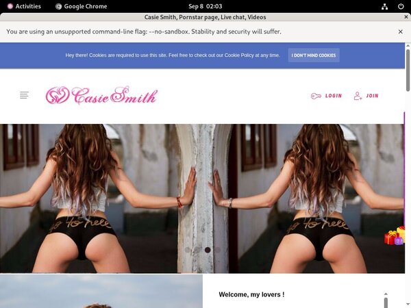 Casiesmith.modelcentro.com Make Account