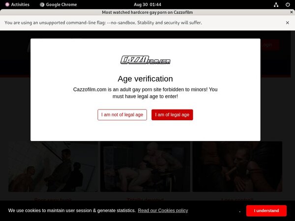 Cazzo Discount Form