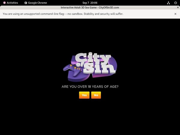 Cityofsin3d.com Working Password