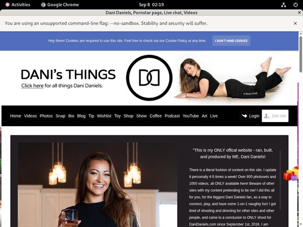 Dani Daniels Allow Paypal