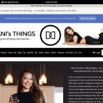 DaniDaniels Checkout Form