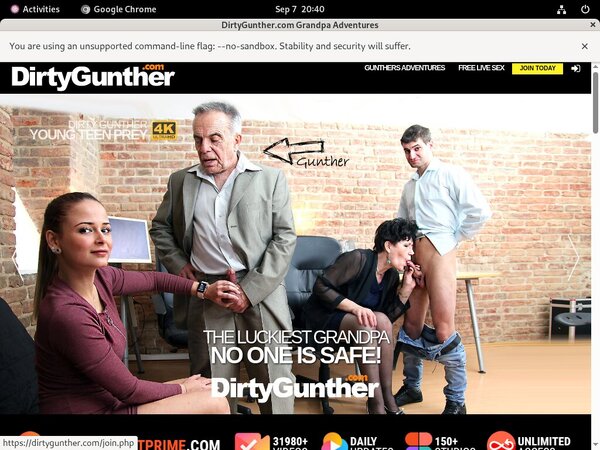 Dirtygunther.com Preview