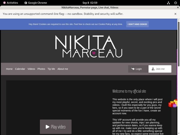 Does NikitaMarceau Use Paypal?