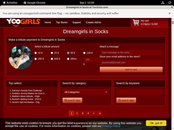 DreamgirlsInSocks Porn Tube