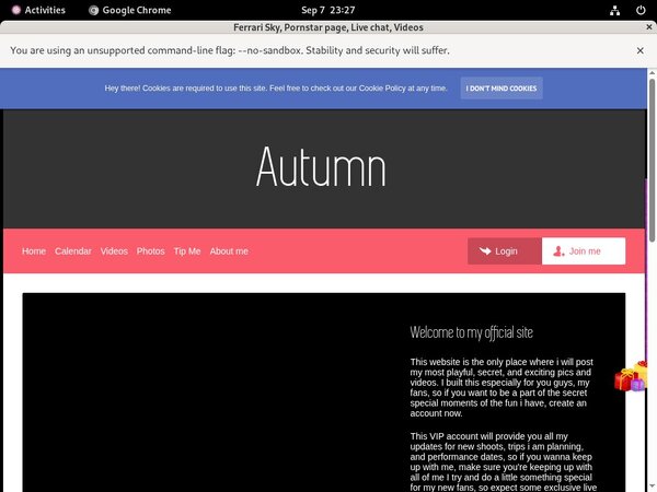 Ferrari Sky Discount Sign Up