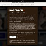 Free Accounts Bareback Plus