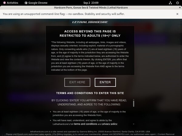 Free Trial Lethal Hardcore