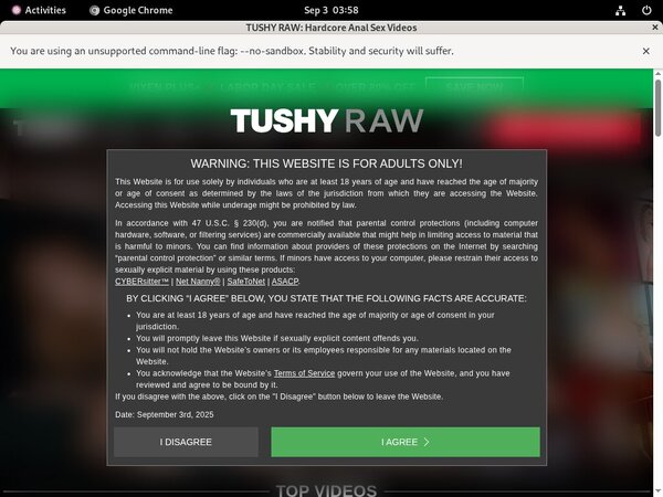 Free Trial On Raw Tushy