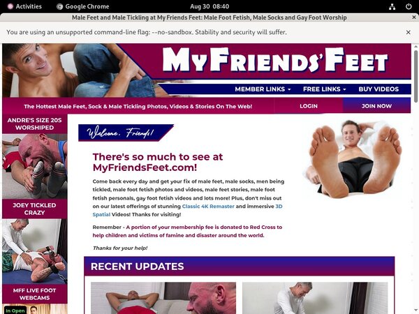 Get My Friends Feet Free Logins