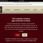 Granny Loves BBC With Iphone