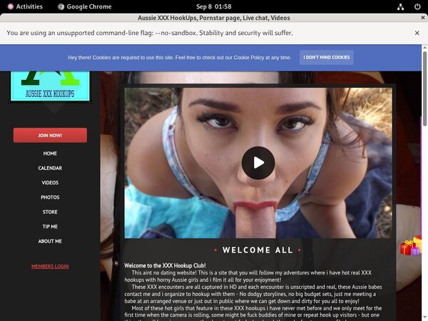 How To Join HookUps XXX Aussie For Free