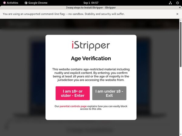 Istripper.com Trial Offer