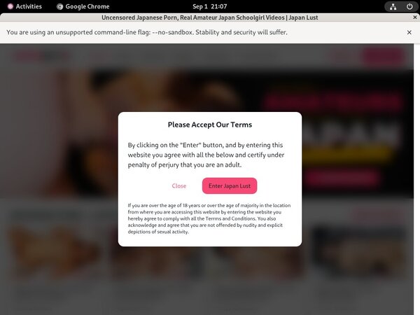 JapanLust Fresh Passwords