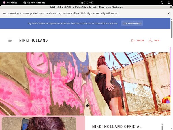 Join Nikki Holland Free