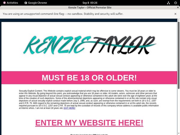 Kenzie Taylor Limited Deal