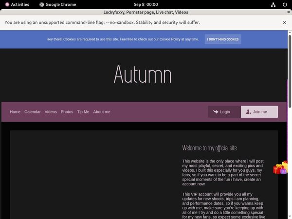 Luckyfoxxy Account Password