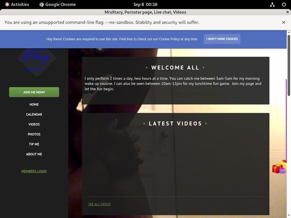 Mrsxtacy.modelcentro.com Premium Free