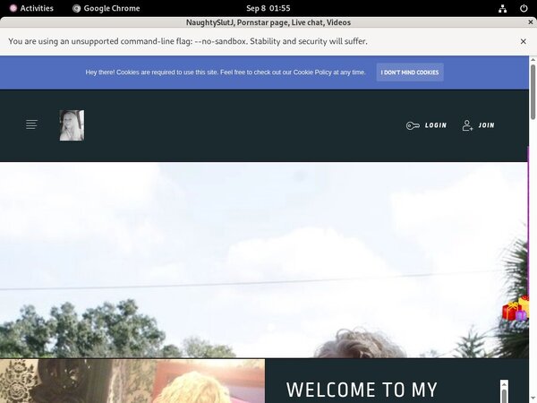 NaughtySlutJ User Name Password