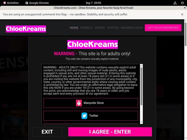 New Chloe Kreams Videos