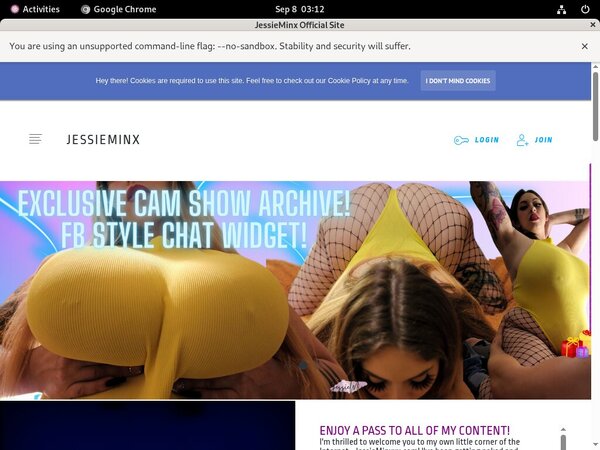 New JessieMinx Password