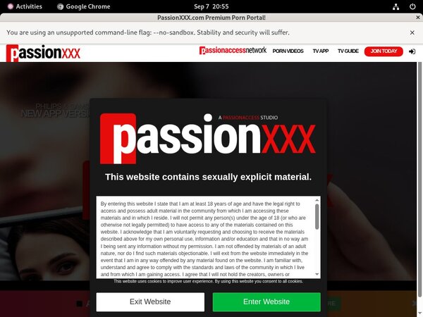 Passionxxx.com User Name Password