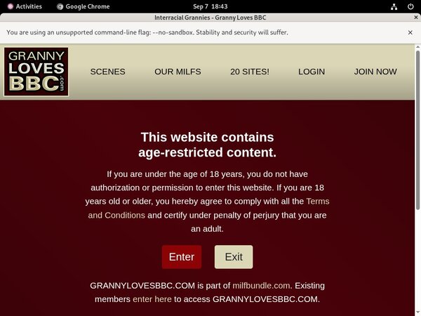 Password For Granny Loves BBC