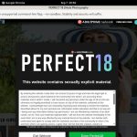 Perfect18.com Billing Page