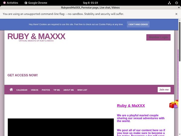 Rubyandmaxxx Password Details