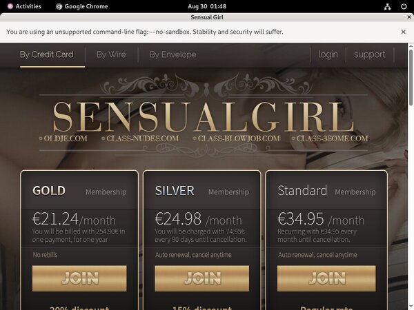 Sensual Girl Discount Login