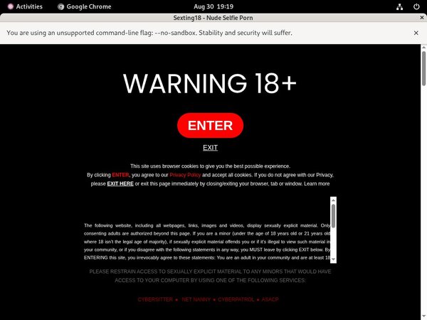 Sexting 18 Stolen Password