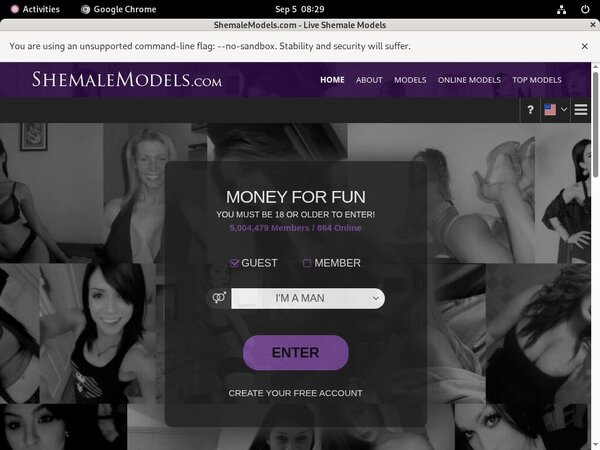 Shemalemodels.com User Name Password