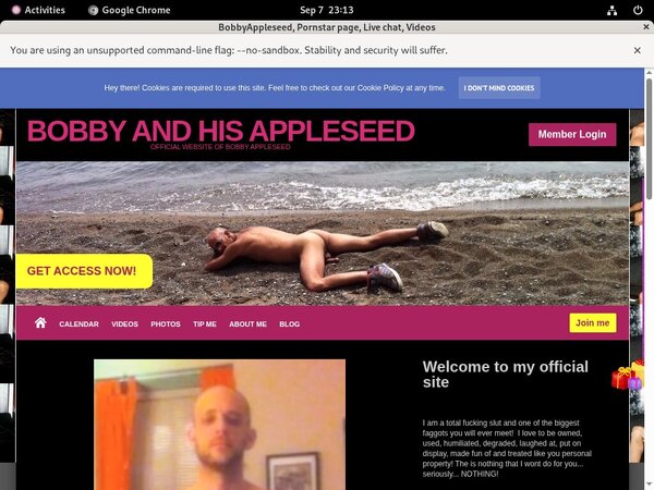Try Free BobbyAppleseed