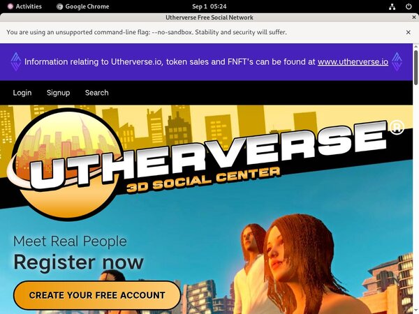 Utherverse.com Full Website
