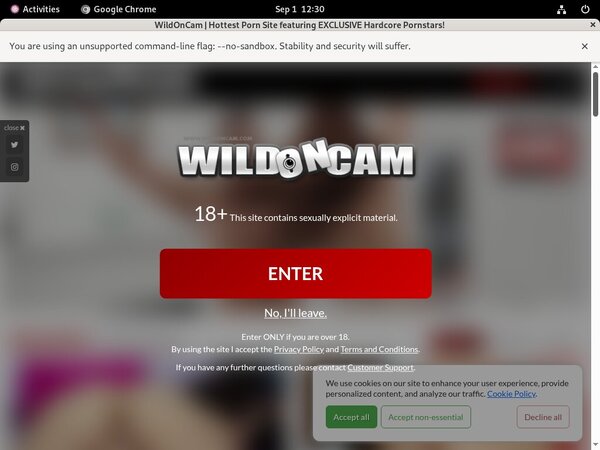 Wildoncam.com Betalen