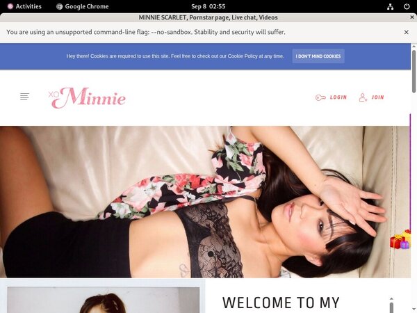Xominnie.com Acount