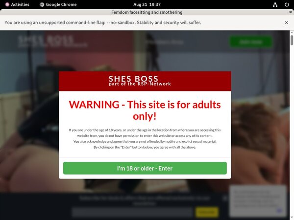 Shesboss Password Free