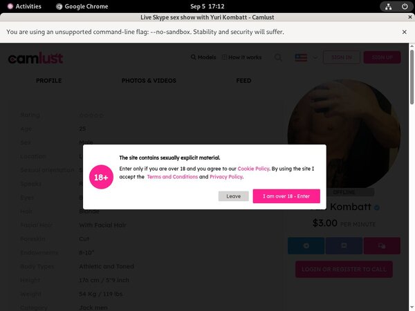 Camlust.com Logins Free